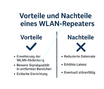 Vorteile und Nachteile eines Wlan-Repeaters