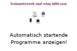 Automatisch startende Programme anzeigen lassen