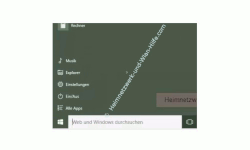 Windows 10 - Den Vollbildmodus des Startmenüs aktivieren – Das Standard Startmenü