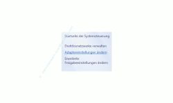 Netzwerk Tutorials und Anleitungen: IP-Adresse anzeigen lassen - Systemsteuerung Netzwerk- und Freigabecenter - Adaptereinstellungen ändern
