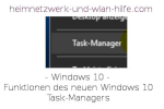 Übersicht über die Funktionen des neuen Windows 10 Task-Managers