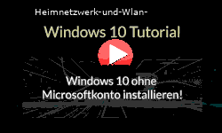 So installierst du Windows 10, auch wenn du kein Microsoftkonto hast! - Youtube Video Windows 10 Tutorial