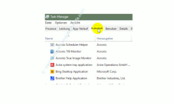 Übersicht über die Funktionen des neuen Windows 10 Task-Managers – Register Autostart