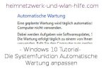 Die Windows 10 Systemfunktion Automatische Wartung anpassen