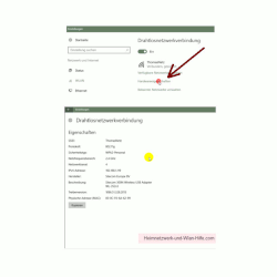 Windows 10 Tutorial - Wlan-Einstellungen und Wlan-Passwort anzeigen lassen – Die Hardware-Eigenschaften einer Drahtlosnetzwerkverbindung