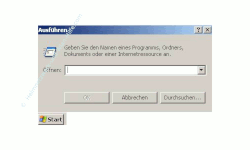 Anleitung: Windows Benutzername ändern - Fenster Ausführen mit Eingabefeld