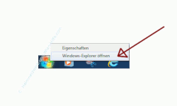 Windows Explorer über das Kontextmenü öffnen