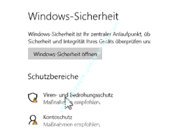 Windows 10 - Defender Tutorial: Windows-Sicherheit - Bereich Viren- und Bedrohungsschutz