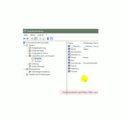 Windows 10 Tutorial: Alle Benutzer und Benutzergruppen anzeigen – Computerverwaltung, Lokale Benutzer