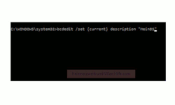 Windows 10 Tutorial - Das Bootmenü mit dem Bootmanager bcdedit konfigurieren – Die Beschreibung des Betriebssystems im Bootmenü ändern