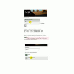 Windows 10 Tutorial- Sperrbildschirm konfigurieren – Eigene Bilder oder Dia-Show einbinden