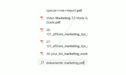 Windows 10 Suche Tutorial – Beispiel, Suche nach PDF-Dokumenten