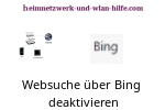  Die Websuchvorschläge für die Microsoft Suchmaschine Bing in der Windows 10 Suche deaktivieren