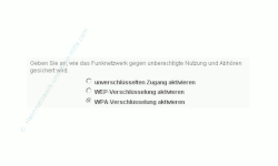 Wlan-Netzwerk Tutorial: WLAN WPA / WEP Verschlüsselung aktivieren oder ändern! Fritzbox Konfigurationsmenü - Menü Einstellungen WLAN Sicherheit Fenster WLAN-Sicherheit Verschlüsselungsart wählen