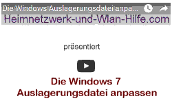 Youtube Video Tutorial - Die Windows Auslagerungsdatei anpassen