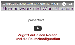 Youtube Video Tutorial - Zugriff auf einen Router und die Routerkonfiguration