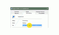 Windows 10 Tutorial - Einen beliebigen Ordner in die Taskleiste einbinden - Das Ziel, den Speicherort der in der Taskleiste eingebundenen Anwendung anpassen 