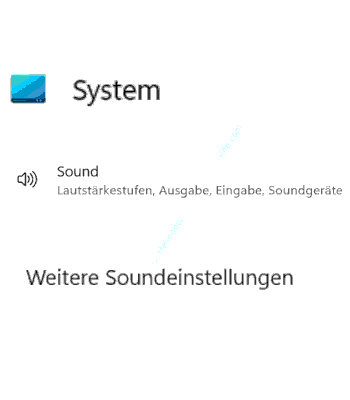 Zu den erweiterten Soundeinstellungen von Windows gelangen