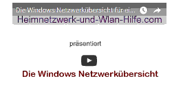 Youtube Video Tutorial - Die Windows Netzwerkübersicht