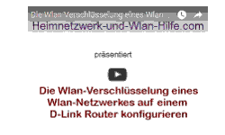 Youtube Video Tutorial - D-Link Router: Die Wlan-Verschlüsselung eines Wlan-Netzwerkes auf einem D-Link Router konfigurieren