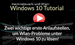 Zwei wichtige erste Anlaufstellen, um Wlan-Probleme unter Windows 10 zu lösen! - Youtube Video Windows 10 Tutorial
